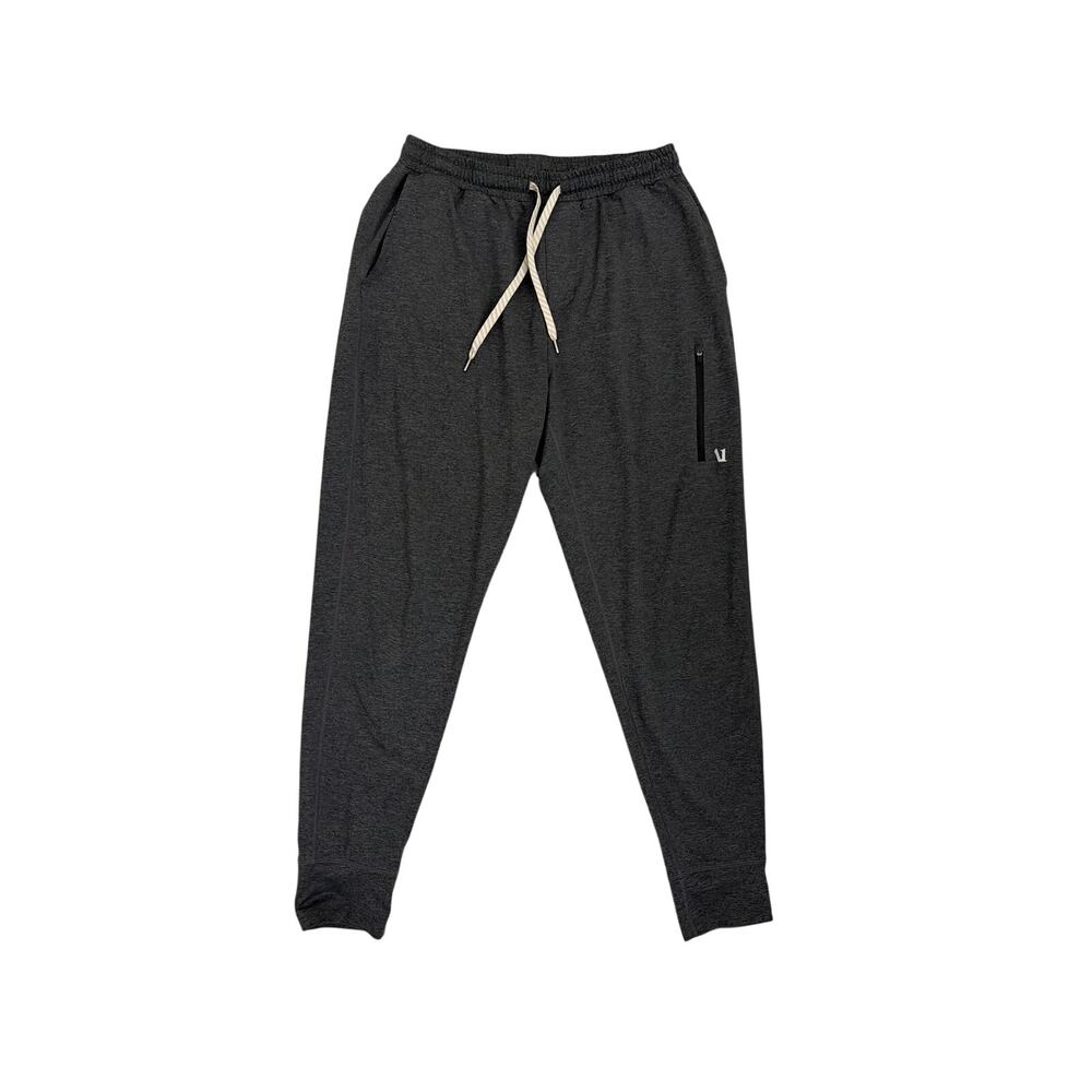 Vuori Sunday Performance Joggers Charcoal Grey Sweatpants Men's Medium